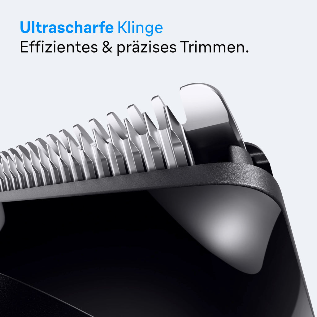 All-In-One Trimmer-Set 3, 6-in-1 Multigroom, Barttrimmer, MGK3420, Schwarz by Barttio