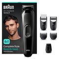 All-In-One Trimmer-Set 3, 6-in-1 Multigroom, Barttrimmer, MGK3420, Schwarz by Barttio